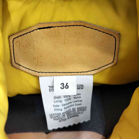 ロッキーマウンテンフェザーベッド Rocky Mountain FeatherBed 21AW HERITAGE COLLECTION DOWN VEST メンズ 36