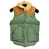 ロッキーマウンテンフェザーベッド Rocky Mountain FeatherBed Christy Vest 襟ボア ヨークレザー ダウン ベスト メンズ 36