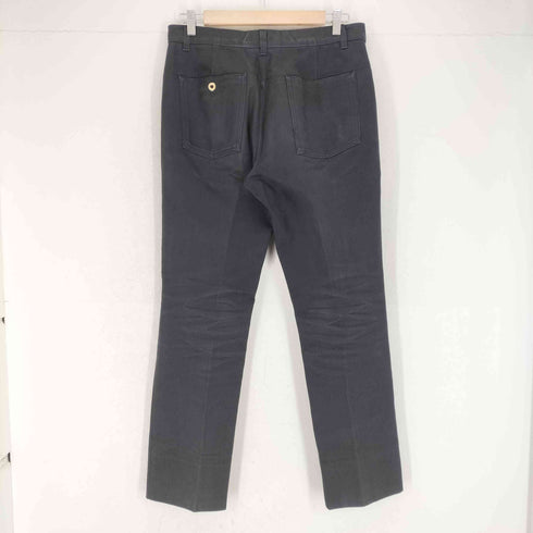イヴサンローラン Yves Saint Laurent rive gauche 80-90s 金ボタンストレートパンツ メンズ FR:38-40