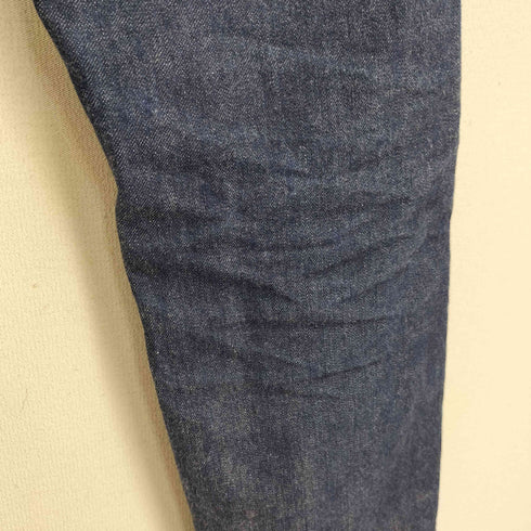 ティーシービージーンズ TCB JEANS Pre-shrunk jeans type 505 猫パッチ 赤耳 テーパードデニムパンツ メンズ