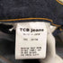 ティーシービージーンズ TCB JEANS Pre-shrunk jeans type 505 猫パッチ 赤耳 テーパードデニムパンツ メンズ