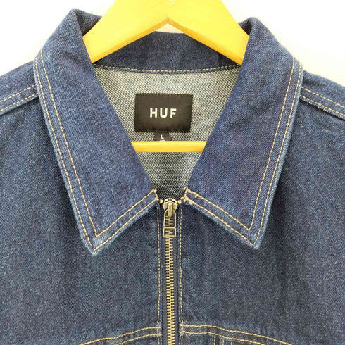 ハフ HUF 25SS OD DENIM ZIP JACKET メンズ JPN:L