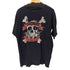ムービープリントTシャツ スカル Never Say Die メンズ