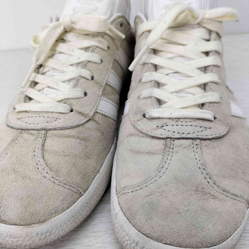 アディダス adidas GAZELLE ガッツレー トリプル ホワイト メンズ JPN:26.5