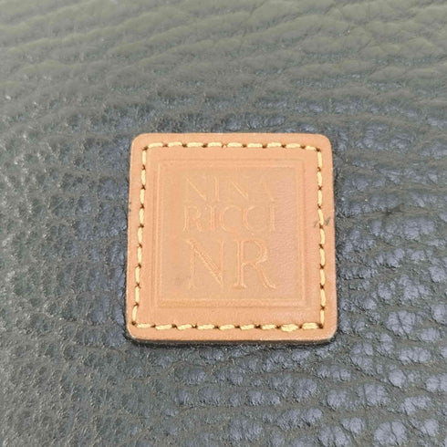 ニナリッチ NINA RICCI パイピング デザイン レザートートバッグ レディース