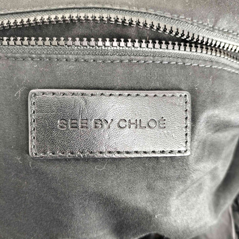 シーバイクロエ SEE BY CHLOE JOYRIDER ナイロン パフ トートバッグ レディース