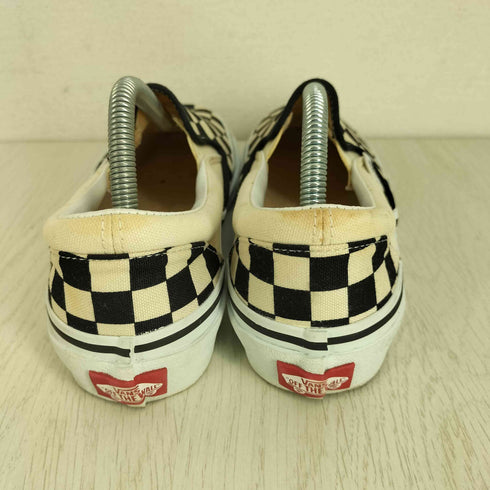 バンズ VANS SLIP ON Black/White Checker レディース JPN:23.5
