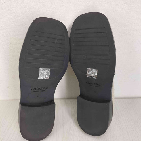 チャールズアンドキース CHARLES&KEITH 23AW Rosalie ロザリー ファリーレザーローファー レディース JPN:23