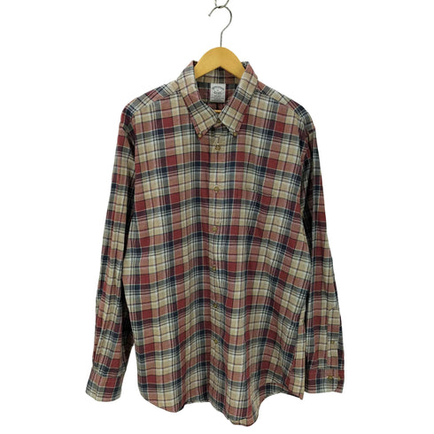 ブルックスブラザーズ BROOKS BROTHERS REGENT ロングスリーブ ボタンダウン チェックシャツ メンズ XL