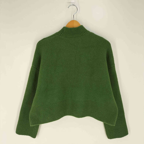 ザラ ZARA WIDE RIBBED KNIT ハイネック ワイドニット レディース JPN:XS