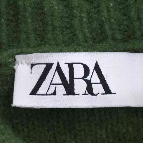 ザラ ZARA WIDE RIBBED KNIT ハイネック ワイドニット レディース JPN:XS