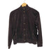 ローレンラルフローレン LAUREN RALPH LAUREN ワンポイント刺繍ベロア金ボタンブルゾン レディース import:M