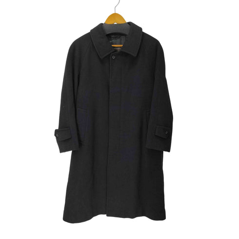 ギーブスアンドホークス GIEVES&HAWKES カシミヤ ステンカラーコート 比翼 メンズ