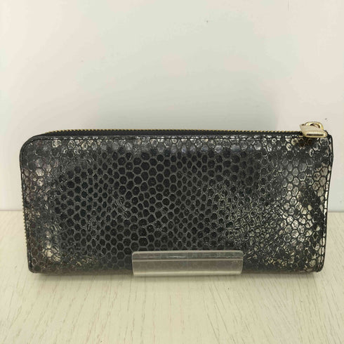 フルラ FURLA パイソン メタリック ロングウォレット レディース