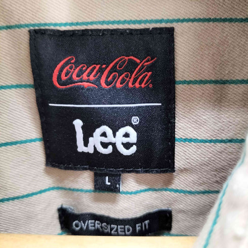 リー Lee ストライプ L/Sワークシャツ メンズ JPN:L