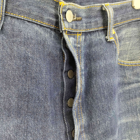 リーバイス Levis 501 BUTTON-FLY STRAIGHT リジッド ボタンフライ ストレートジーンズ デニム パンツ メンズ W36 L30