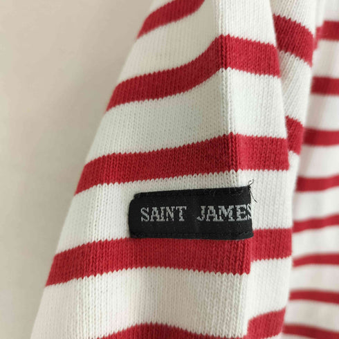 セントジェームス SAINT JAMES フランス製 ボーダー バスクシャツ レディース 36