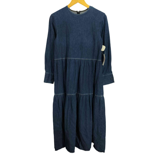 ルシェルブルー LE CIEL BLEU DenimTieredDress デニムティアードドレス レディース JPN:36