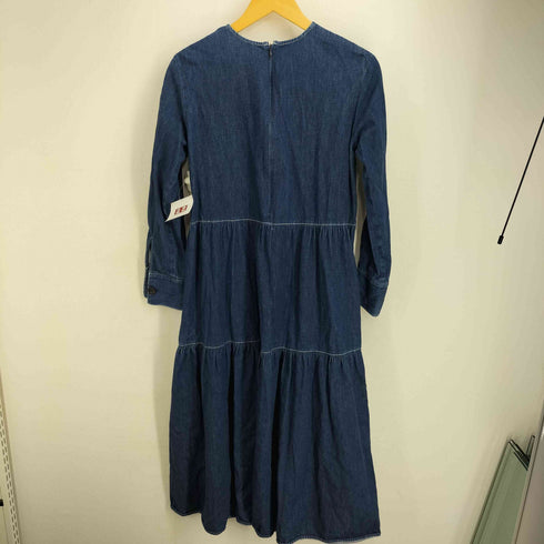 ルシェルブルー LE CIEL BLEU DenimTieredDress デニムティアードドレス レディース JPN:36