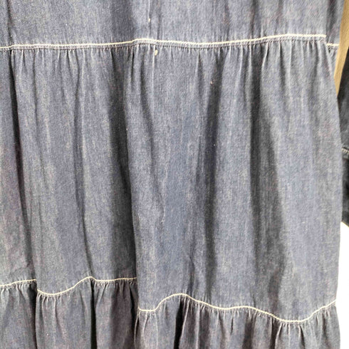 ルシェルブルー LE CIEL BLEU DenimTieredDress デニムティアードドレス レディース JPN:36