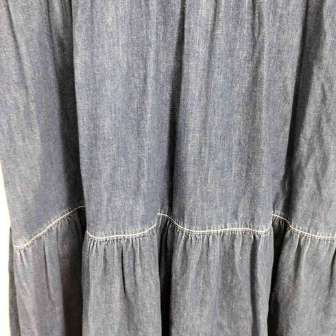 ルシェルブルー LE CIEL BLEU DenimTieredDress デニムティアードドレス レディース JPN:36