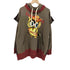 ヴィヴィアンウエストウッドマン Vivienne Westwood MAN ENDANGERED SPECIES OWL 素材切替 プルオーバー スクエアパーカー メンズ FREE