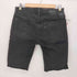 N NUMBER 04AW GIVE期 本人期 パッチワークワッペン ブラックデニムショートパンツ メンズ 3
