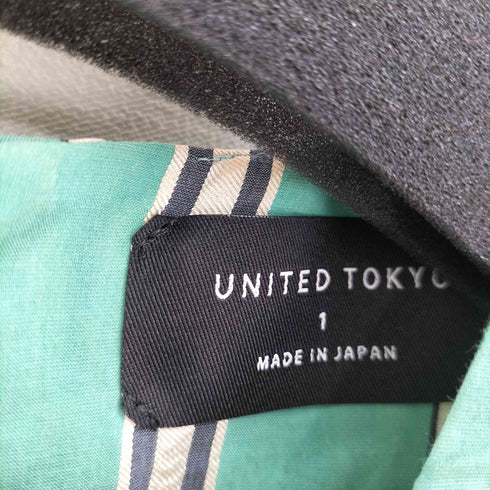 ユナイテッドトウキョウ UNITED TOKYO 18SS ストライプカシュクールワンピース レディース JPN:1
