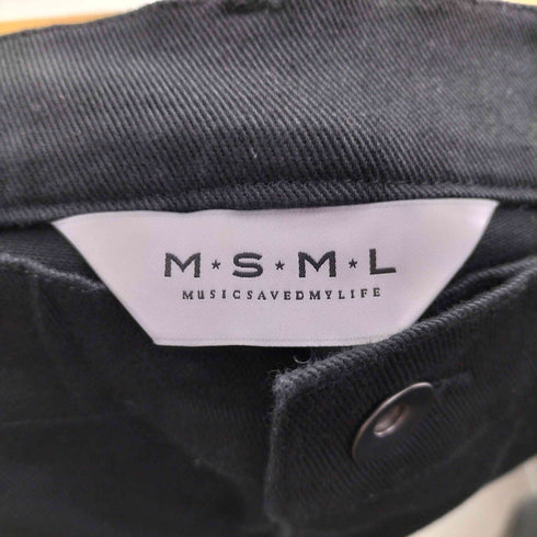 エムエスエムエル MSML BLACK SKINNY PANTS メンズ JPN:M