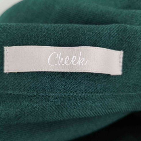チーク cheek 長袖開襟シャツワンピース レディース JPN:S