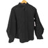 ボリュームスリーブ L/S ノーカラーシャツ レディース JPN:3