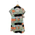 マリメッコ marimekko MADE IN ESTINIA 総柄 フロントボタンワンピース レディース DE:36