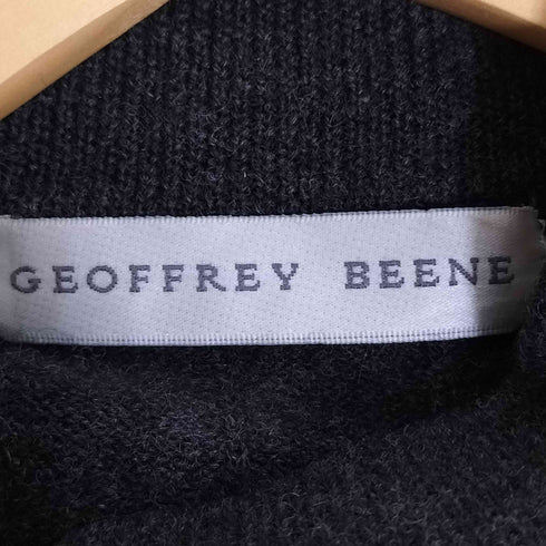 ジェフリービーン GEOFFREY BEENE 90s 香港製 メリノウール ハイネック ニット メンズ import:XL