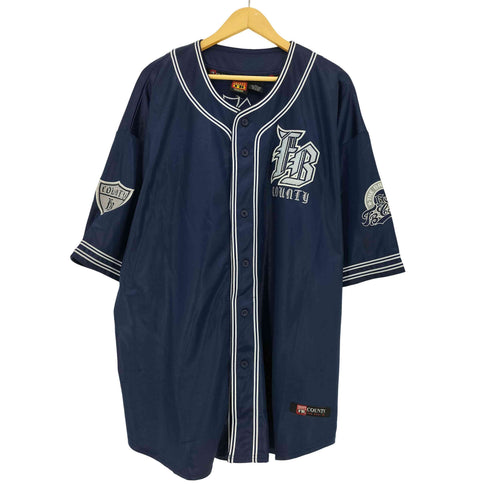 エフビーカウンティ FB COUNTY オーバーサイズ ベースボールシャツ メンズ import:XXL