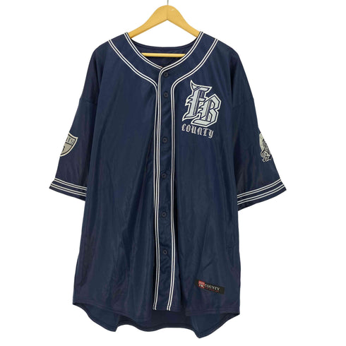 エフビーカウンティ FB COUNTY オーバーサイズ ベースボールシャツ メンズ import:XXL