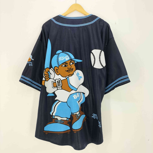 エフビーカウンティ FB COUNTY オーバーサイズ ベースボールシャツ メンズ import:XXL