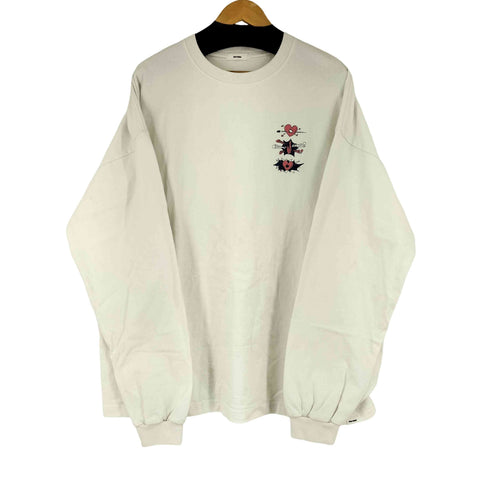 ペルーシュ Perushu バックプリント L/S Tシャツ メンズ