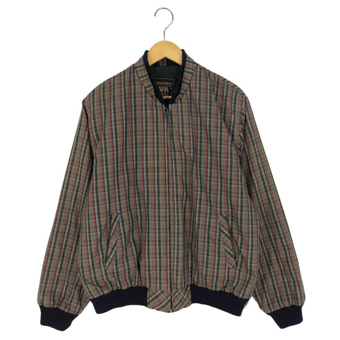 VAGO チェック柄 中綿 ジップアップ ブルゾンジャケット メンズ import:L