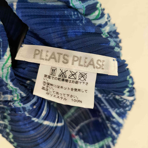 プリーツプリーズイッセイミヤケ PLEATS PLEASE ISSEY MIYAKE プリーツ 遊園地柄プリーツブラウス レディース JPN:3