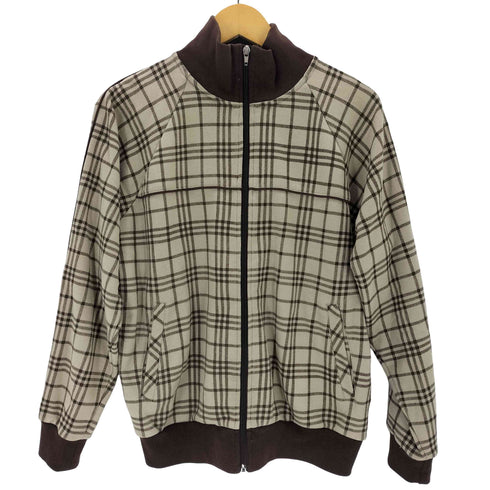 ウールリッチ WOOLRICH チェックジップアップスウェット メンズ import:M