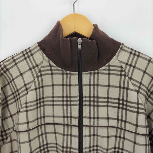 ウールリッチ WOOLRICH チェックジップアップスウェット メンズ import:M