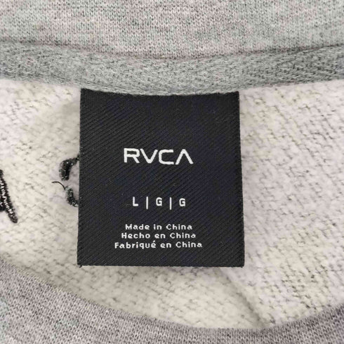 ルーカ RVCA スカル刺繍 スウェット メンズ L