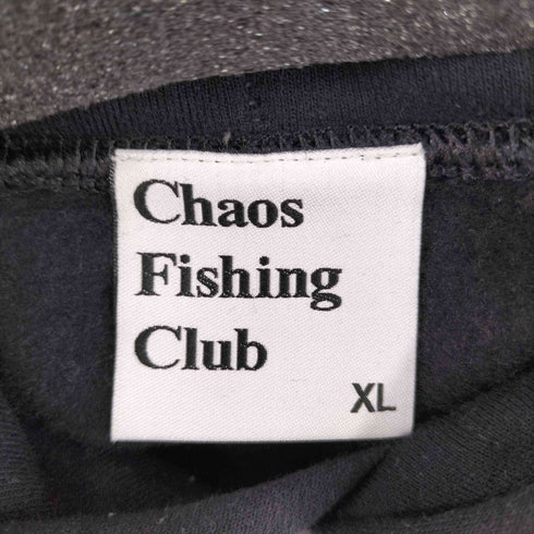 カオスフィッシングクラブ chaos fishing club LETTER LOGO HOODIE メンズ JPN:XL