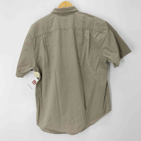 ギャップ Gap 00S old S/S フロントポケットリップストップシャツ メンズ import:M