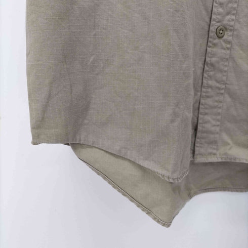 ギャップ Gap 00S old S/S フロントポケットリップストップシャツ メンズ import:M
