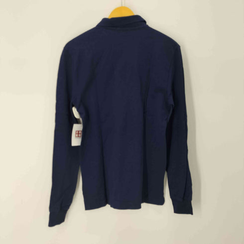 ポロラルフローレン POLO RALPH LAUREN SLIM FIT PIMA STRETCH MESH ポニー刺繍 L/Sポロシャツ メンズ import:M