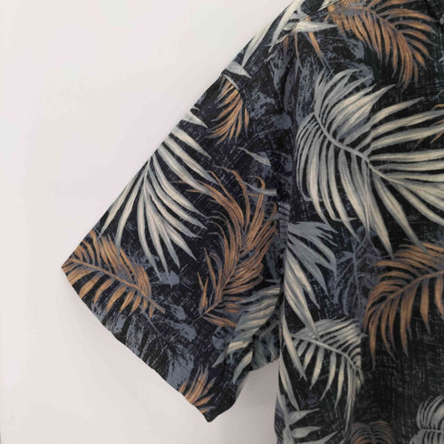 ハーバーベイ HARBOR BAY S/S アロハ柄ボタンダウンシャツ メンズ 3xl