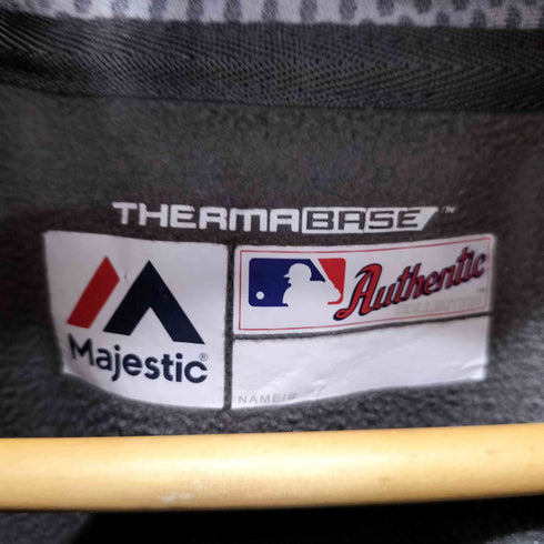 マジェスティックアスレチック Majestic ATHELETIC 2016 ワールドシリーズ プリントプルオーバーパーカー メンズ JPN:S