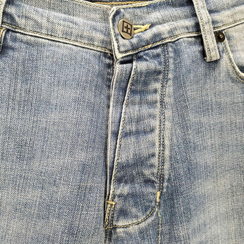 スビ KSUBI ダメージ加工 スキニーデニムパンツ メンズ 32