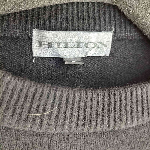 ヒルトン HILTON カシミヤ混 トガニット メンズ JPN:S